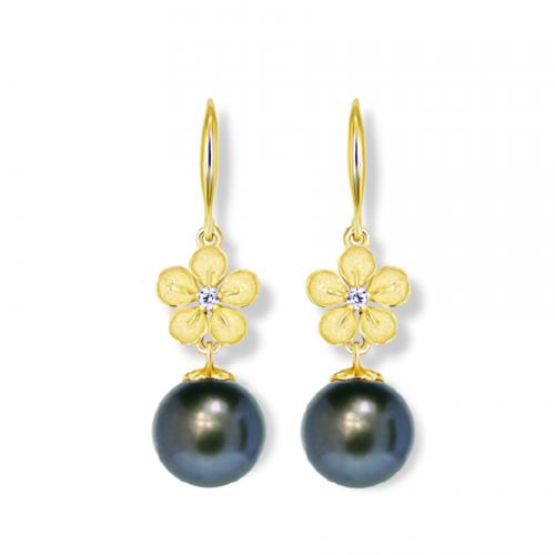 Golden Apricot Earring